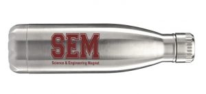 SEM stainless steel water bottle