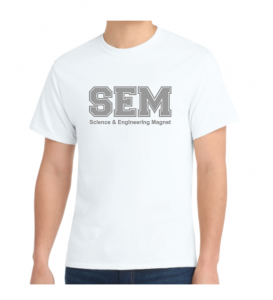 Sem White With Gray Block