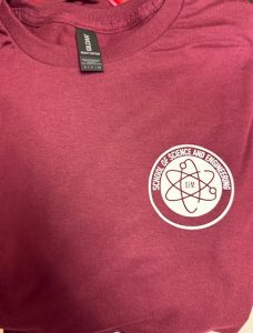 Sem Maroon Tshirt Atom Logo